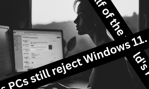 Metade dos PCs do mundo ainda rejeita o Windows 11 — e a migração empacou.